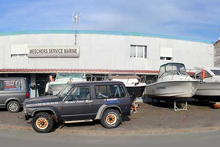 Meschers Service Marine | Nautisme vente neuf et occasion | entretien bateaux port à sec meschers royan charente maritime