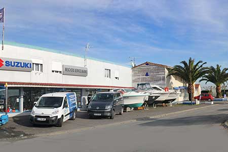 Meschers Service Marine | Nautisme vente neuf et occasion | entretien bateaux port à sec meschers royan charente maritime